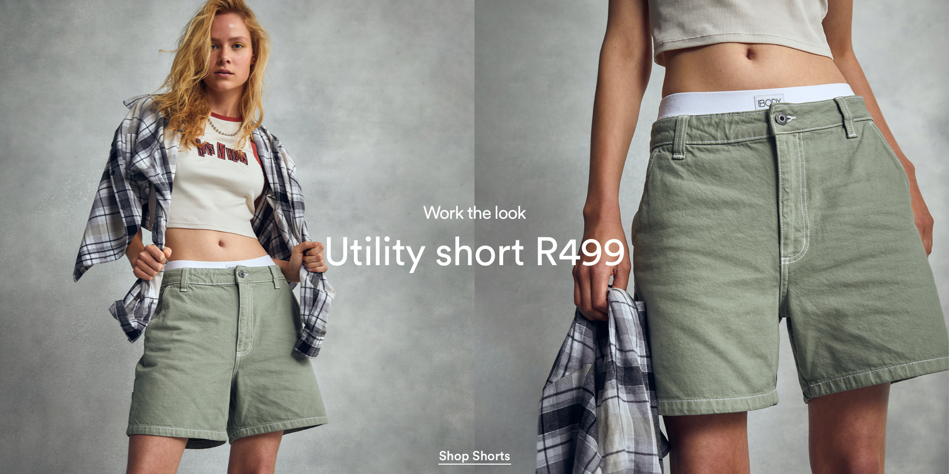 Women's Denim Shorts. Click to Shop.