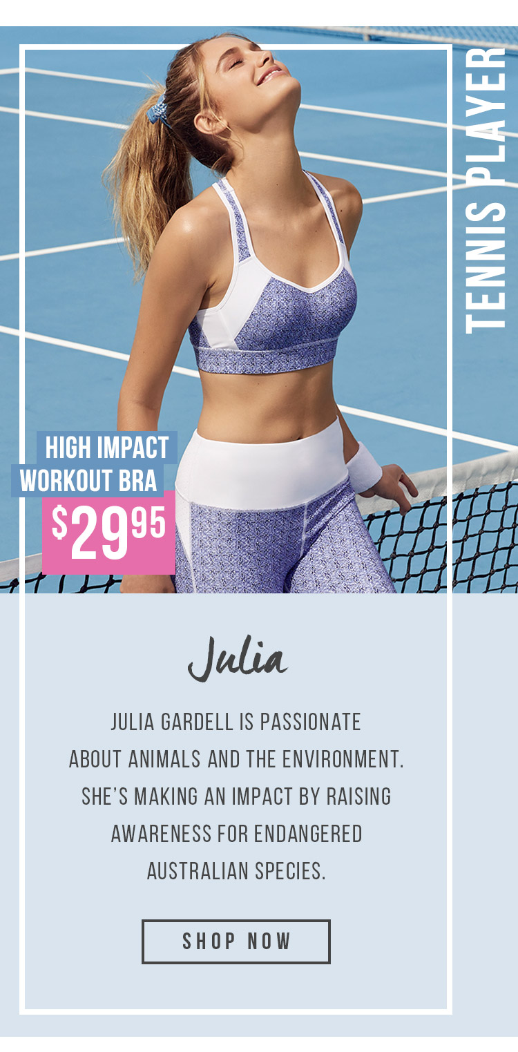 BODY | Julia Gardell- Tennis Player. Shop Now