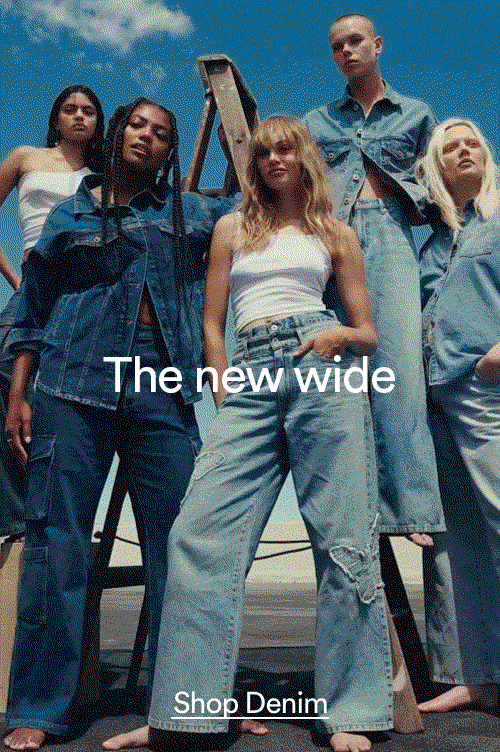The new Wide. Click to shop.