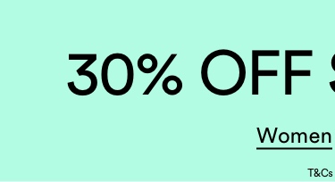 30% Off Sitewide. T&Cs Apply. Click To Shop Women's.