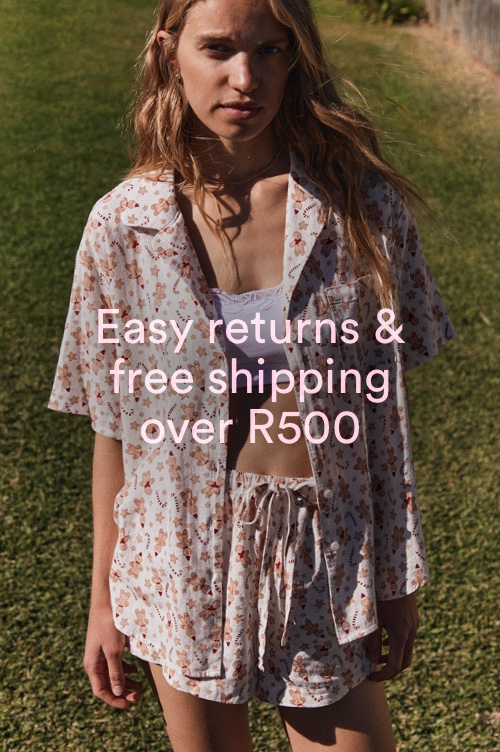 Easy returns and free shipping over R500. Click to Learn More.