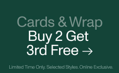 Cards & Wrap. Buy 2 Get 3rd Free. Shop Now.