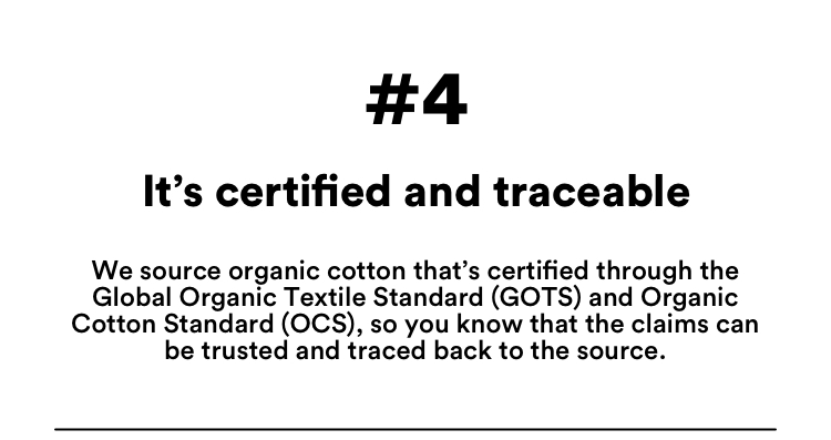 4 - It's certified and traceable