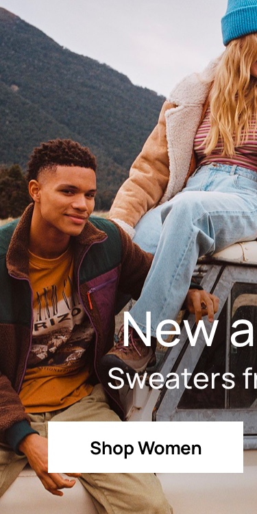  New Arrivals. Sweaters From $29.99. Click To Shop Women's