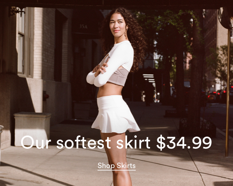 Our softest skirt $34.99. Click to Shop Skirts.