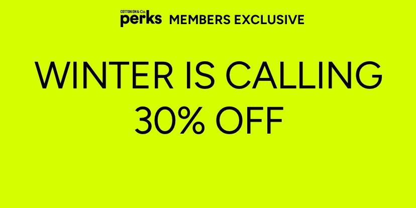 Perks Member Exclusive.  Go Rogue 30% off sitewide. Log in to shop.
