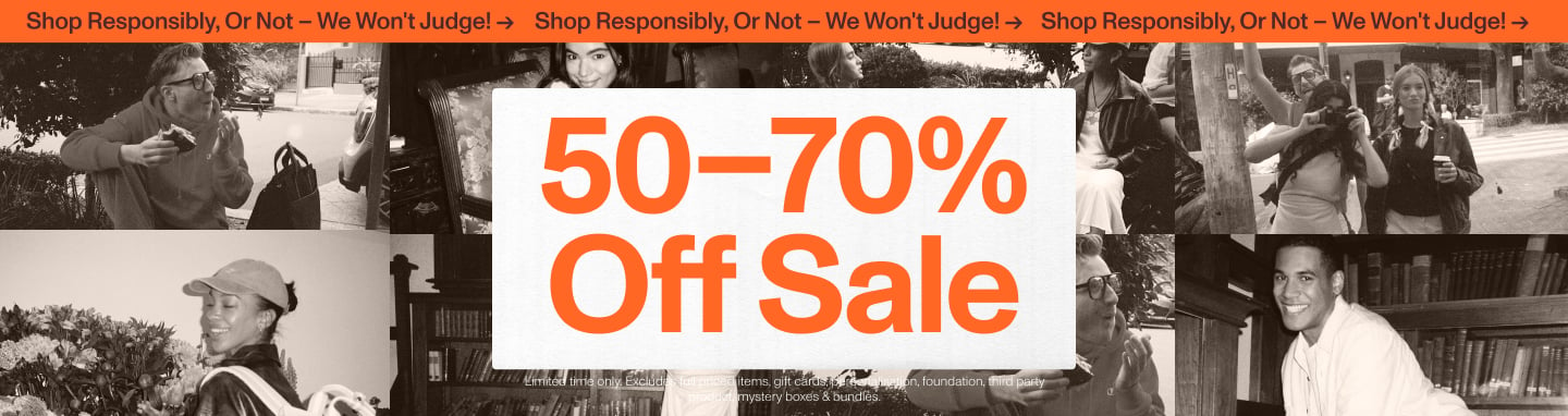 50-70% Off Sale.