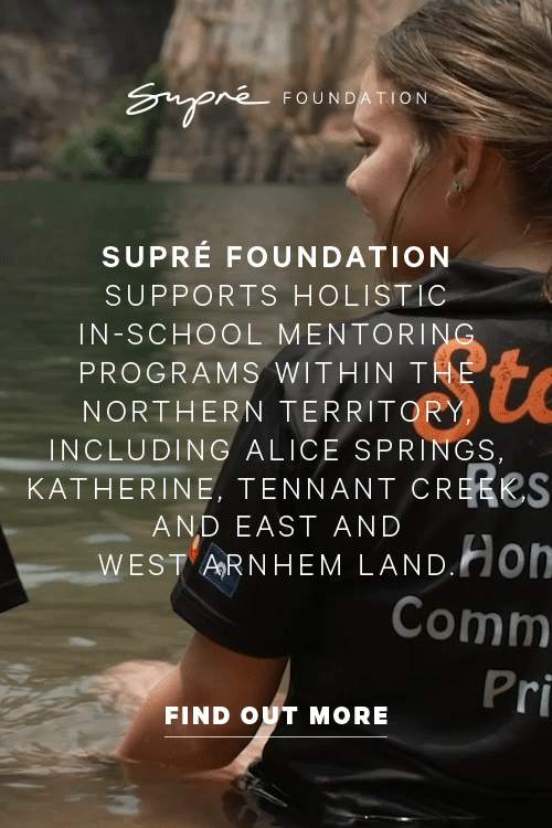 Supre Foundation supports holistic in-school mentoring programs within the Northern Territory