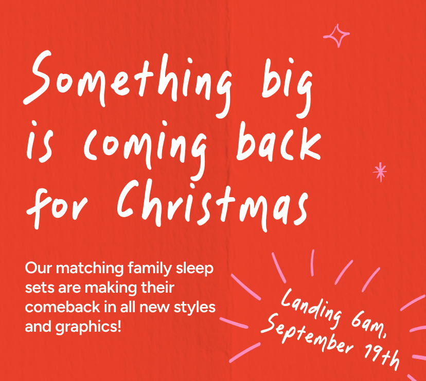 Something big is coming back for Christmas.