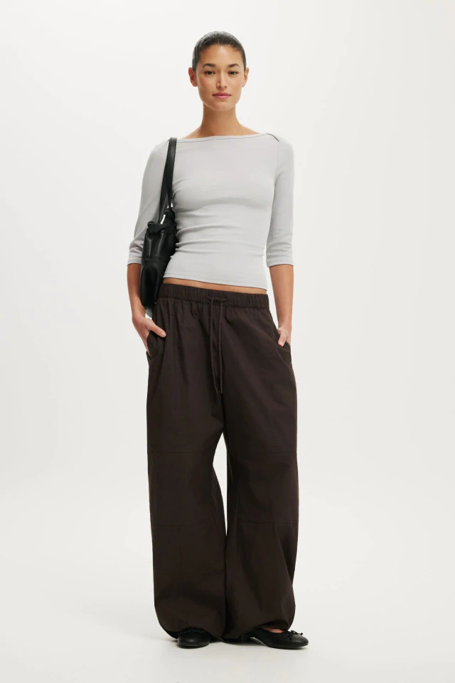 90S Boatneck ¾ Sleeve > $24.99