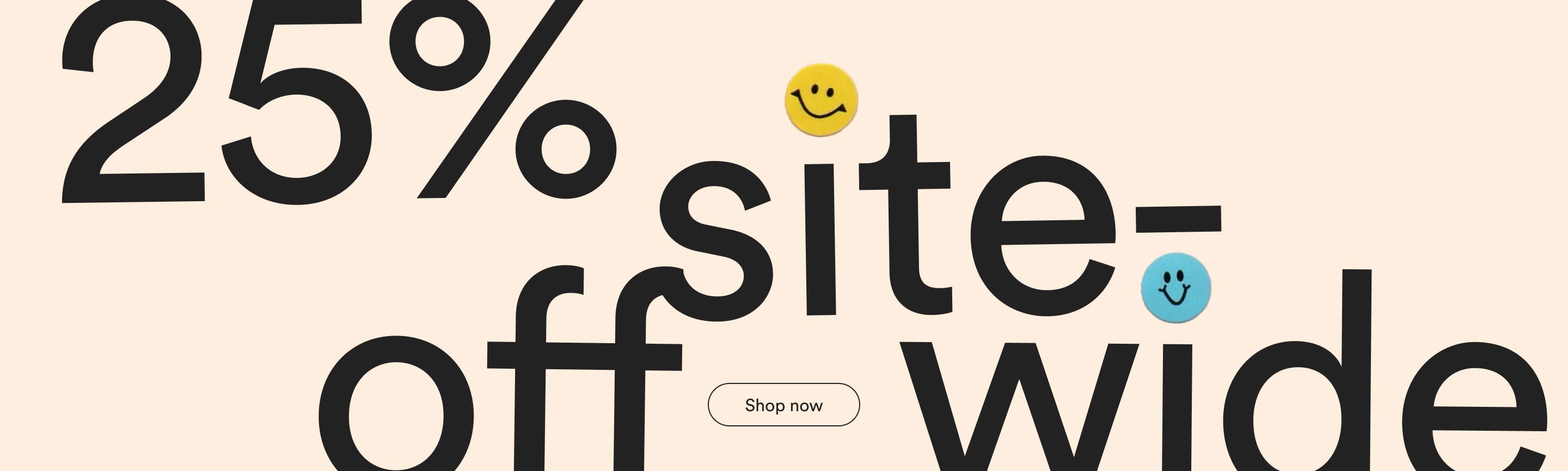 25% Off Sitewide