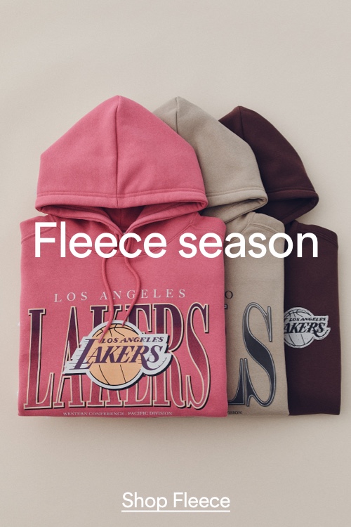 Fleece Season. Click to Shop.