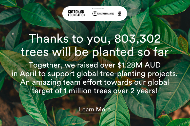 Thanks To You, 803,302 Trees Will Be Planted So Far. Learn More