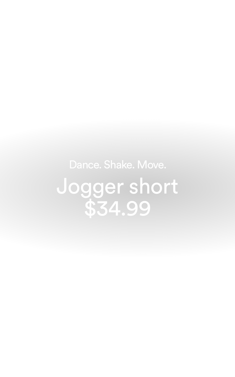 Dance. Shake. Move. Women's Activewear. Click to Shop.
