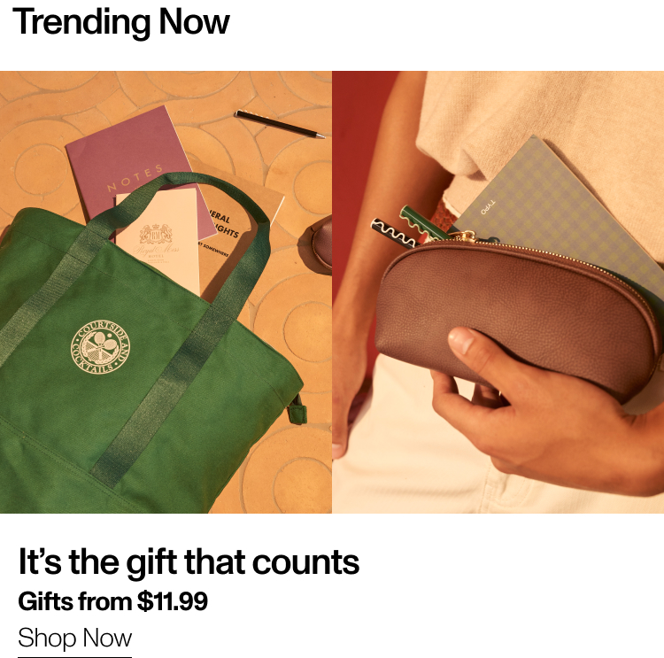 It's the gift that counts. Gifts From $11.99. Shop Now.