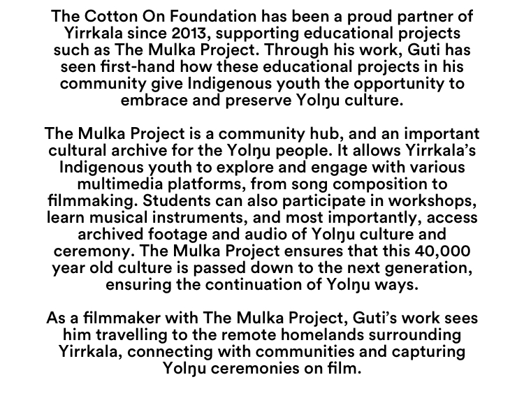 Meet Guti from Yirrkala student to filmmaker.