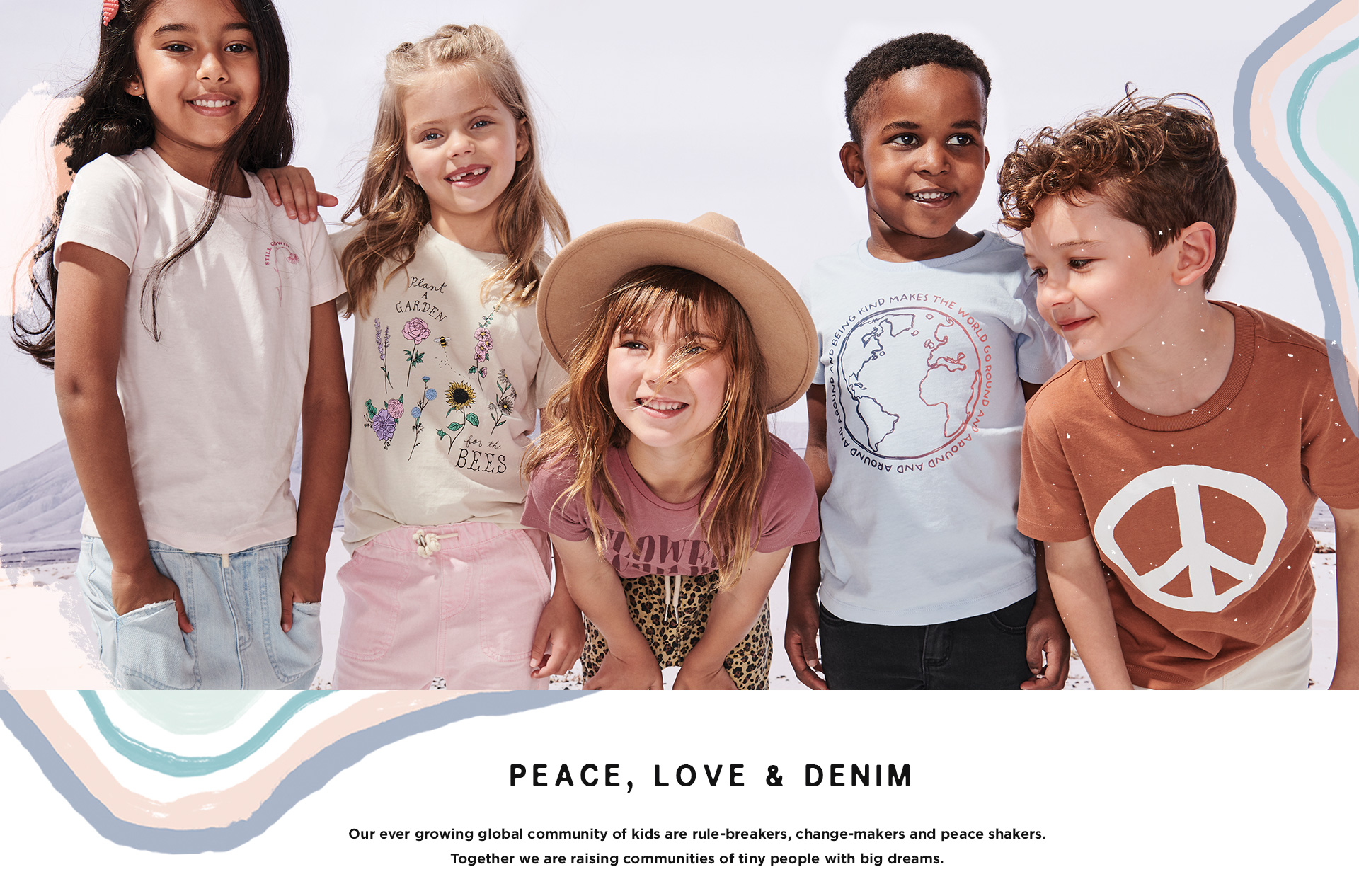 Peace, Love and Denim