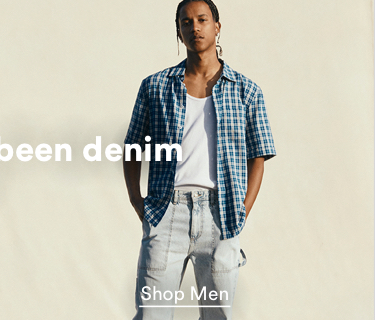 Men's Denim. Click to Shop Now.