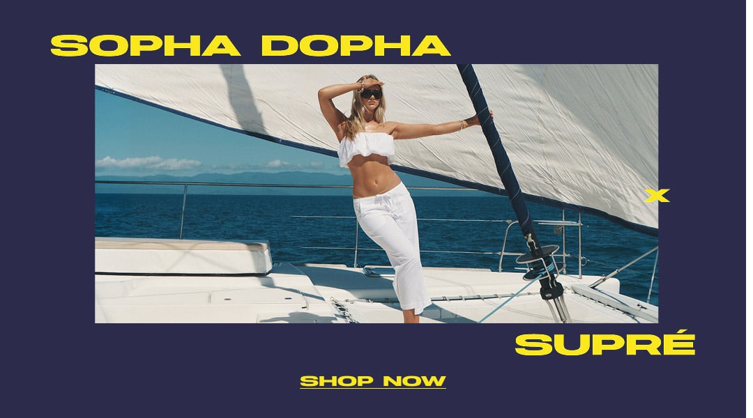 Shop Trendy Sopha Dopha x Supré Collection & Collaboration