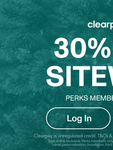 Perks Member Exclusive. 30% Off Sitewide. Log In.