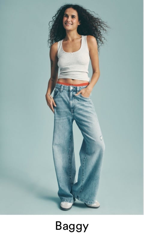 Baggy Jeans. Click to shop.
