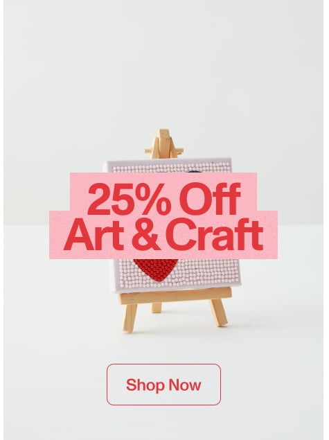 Art & Craft. Shop Now.