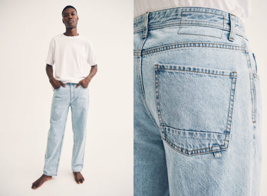 Men's Straight Jeans. Click to Shop.