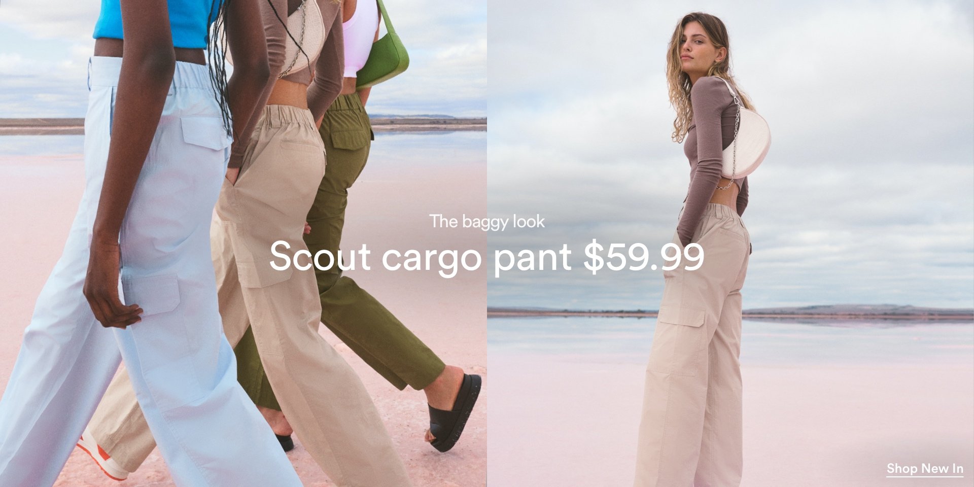 Scout cargo pant. Click to Shop Women's New Arrivals.