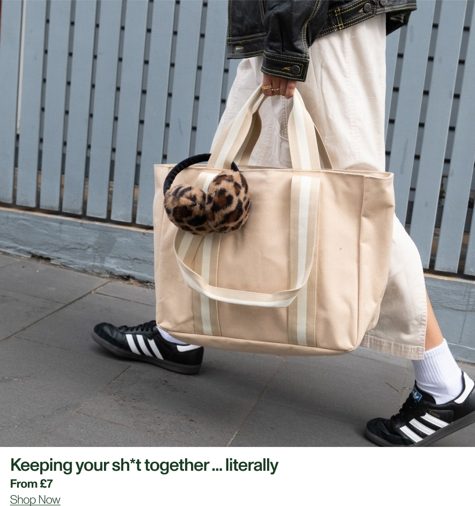 Keeping your sh*t together . . . literally. From £7. Shop Now.