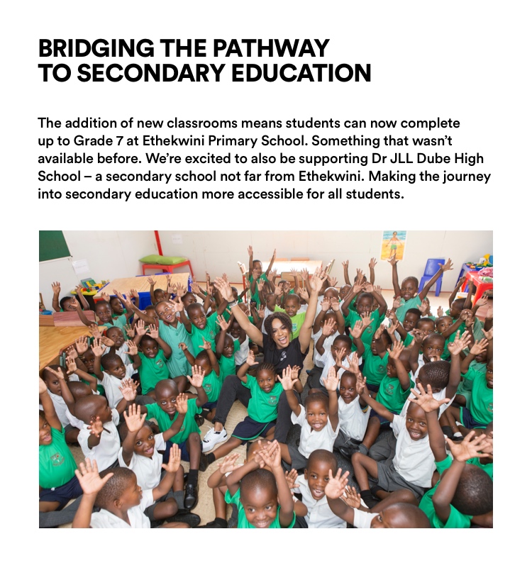 Bridging the pathway to secondary education.