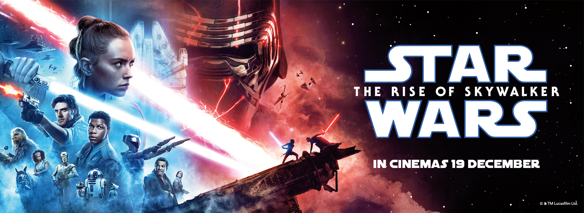Win 2 tickets to STAR WARS: The Rise of Skywalker. In Cinemas December 19.
