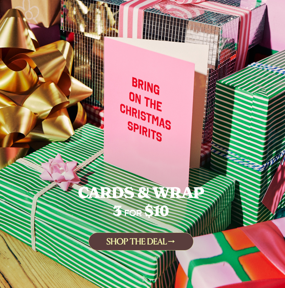 Cards & Wrap. 3 For $10. Shop The Deal.