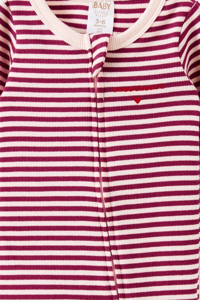 Growie Long Sleeve Zip All In One Romper $19.99