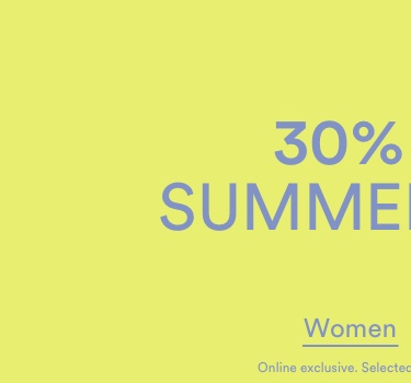 30% Off Summer Faves. T&Cs Apply. Click to Shop Women.