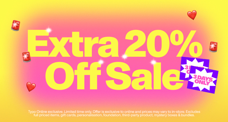 Sale. Extra 20% Off.