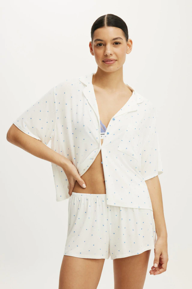 Slinky Soft Short Sleeve Set > $59.99