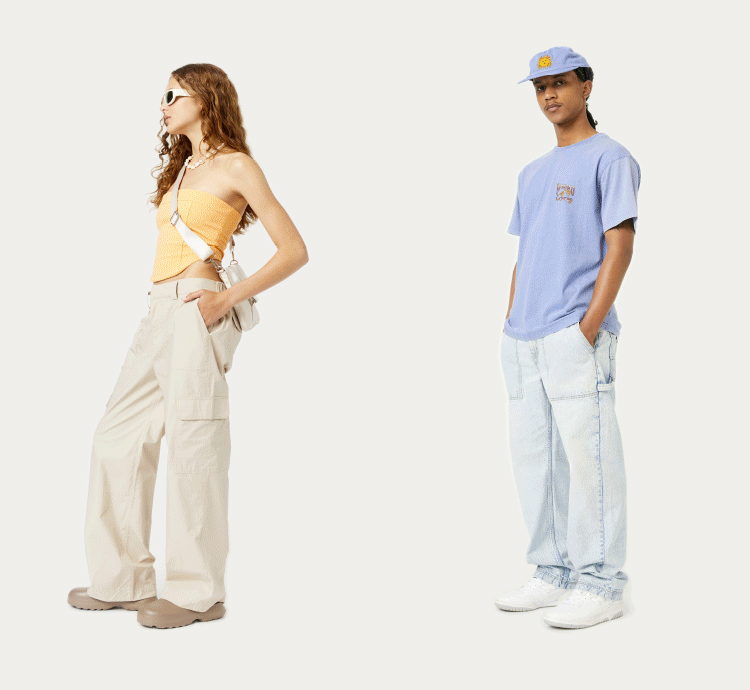 Cargo Pants From $59.99. Click to Shop.