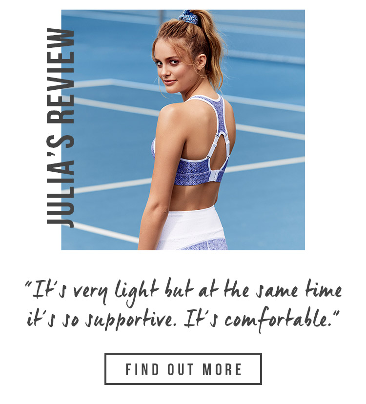 BODY | Julia Gardell's review of the high impact workout bra. Find Out More