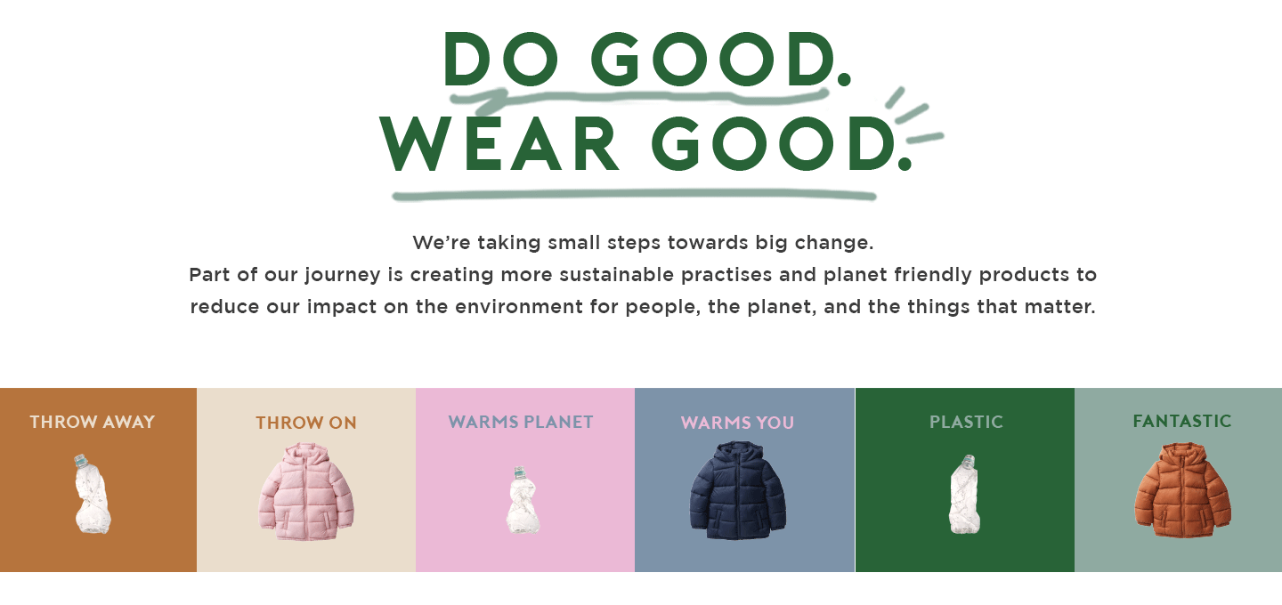 Do good, wear good.