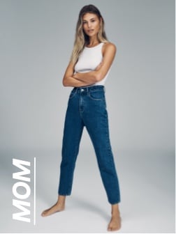 women's high rise slim leg jeans