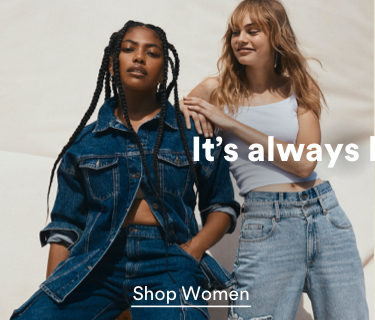 Women's Denim. Click to Shop Now.