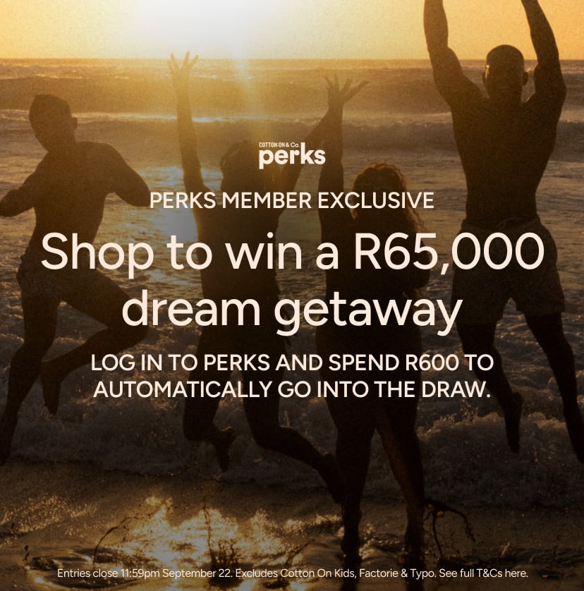 Shop to win a R65,000 dream getaway