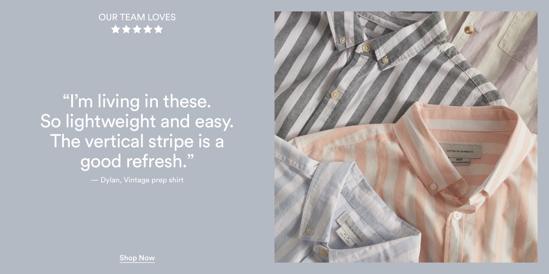 Our Team Loves: vintage prep shirt. Click to Shop.