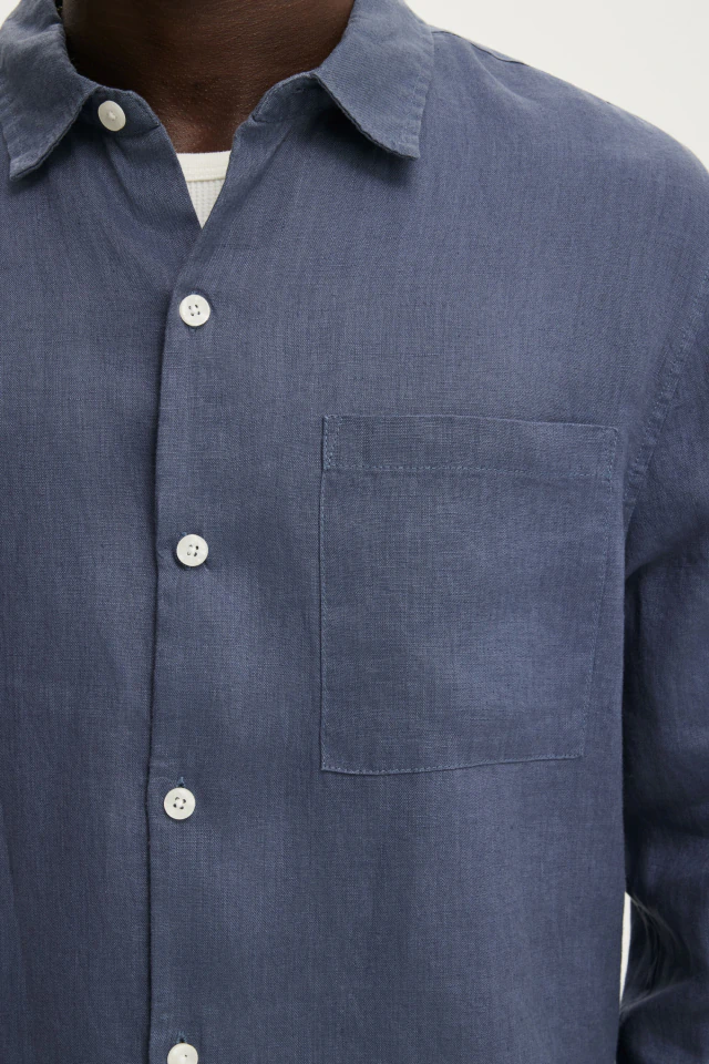 Relaxed Linen Long Sleeve Shirt R$329,90