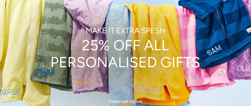20% Off Personalisation. Shop Now