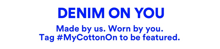 Tag #MyCottonOn to be featured. Follow Cotton On Women.