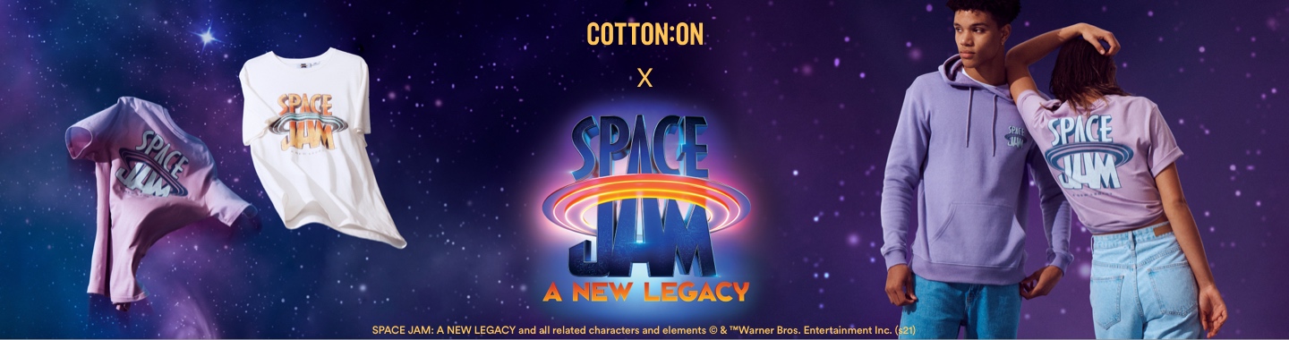 Cotton On X Space Jam.