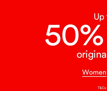Up To 50% Off Original Prices. Click To Shop Women