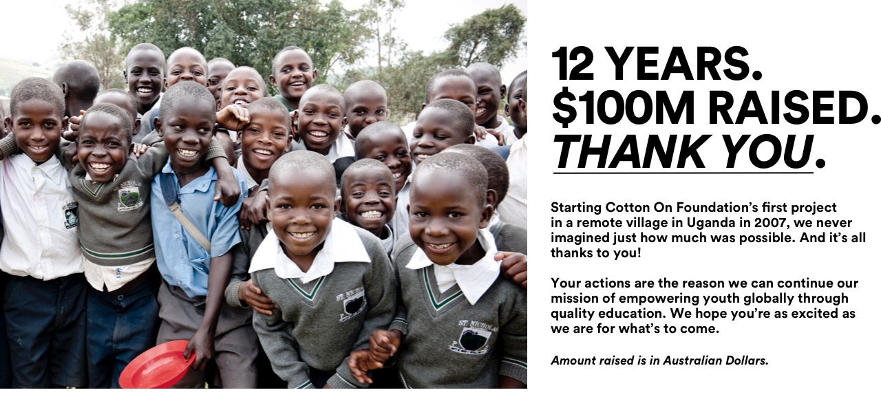 12 years. 100 million dollars raised. Thank you.