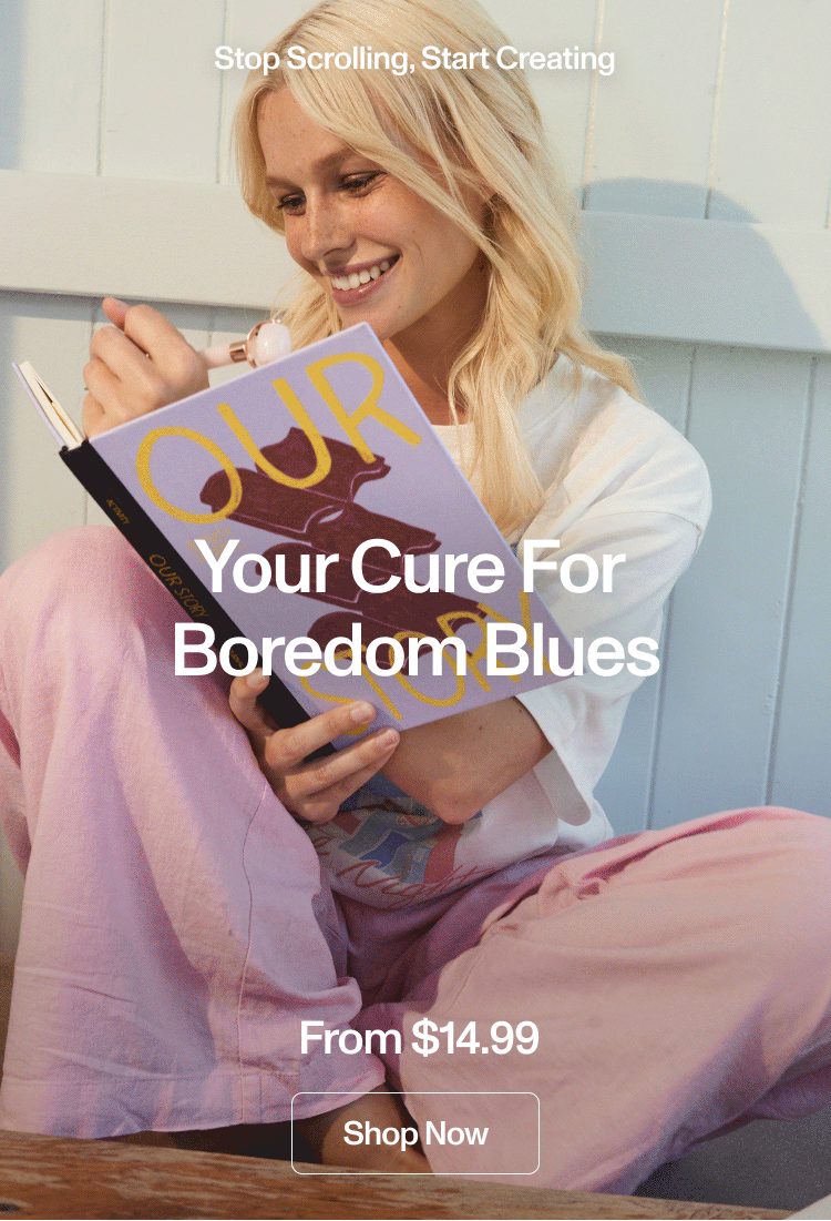 Stop scrolling, start creating. Your cure for boredom blues. From $14.99. Shop now.